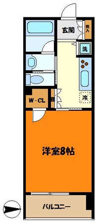 ビイルーム武蔵小杉の物件間取画像